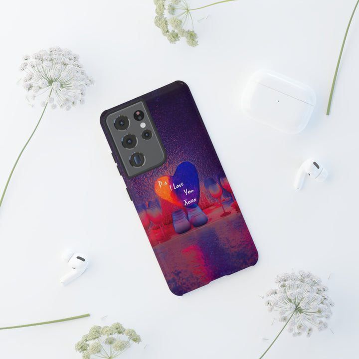 Cute Samsung Case | Cool Iphone Case | PS I love You - Heart, Samsung S24, S23, S22, S21, IPhone 15 Case | Iphone 14 Case, Iphone 13 Case - Studio40ParkLane