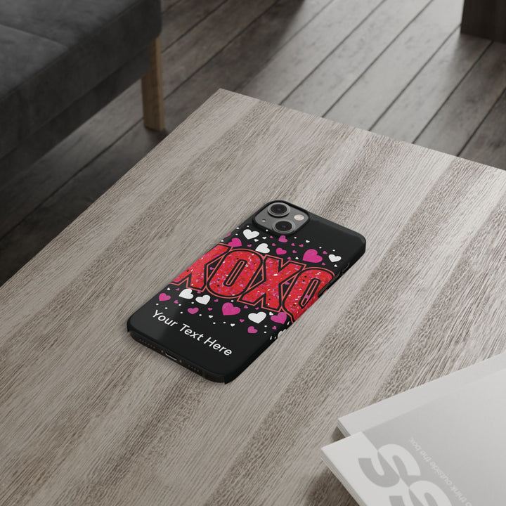 Slim Custom Personalized Valentine Love Gift for Her Cute Phone Cases for Iphone 16 Pro Max | iPhone 15 Case | iPhone 15 Pro Max Case, Iphone 14, 13, 12, 11, 10, 8, 7 - Studio40ParkLane