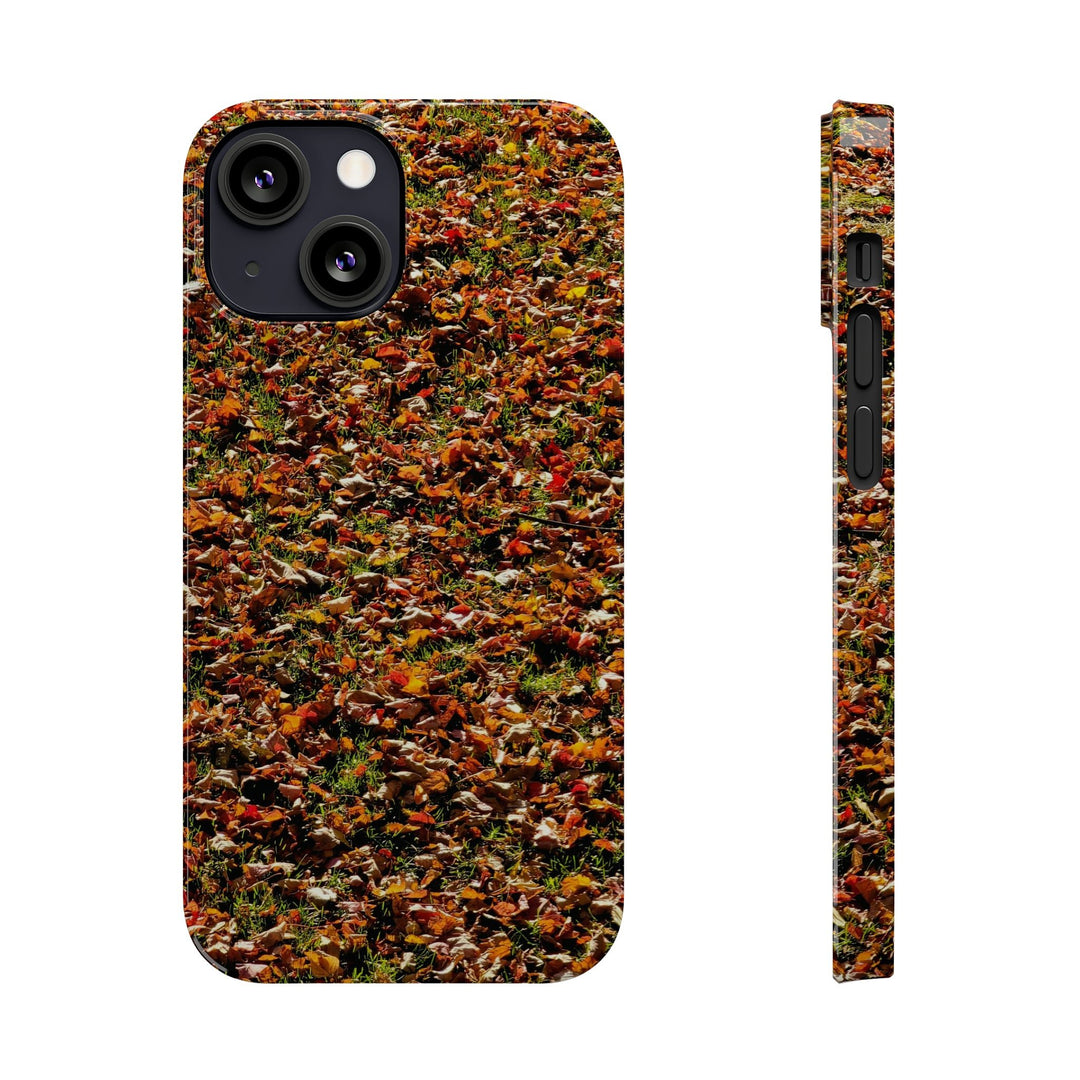 Slim Cute Phone Cases for Iphone - | iPhone 15 Case | iPhone 15 Pro Max Case, Iphone 14 Case, Iphone 14 Pro Max, Iphone 13, New England Fall Leaves - Studio40ParkLane