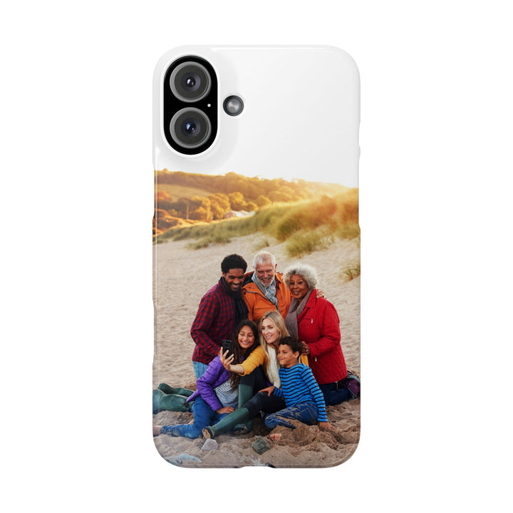 Slim Custom Personalized Family Photo Phone Cases for Iphone 16 | iPhone 15 Case | iPhone 15 Pro Max Case, Iphone 14, Iphone 14 Pro Max, Iphone 13, Slim - Studio40ParkLane