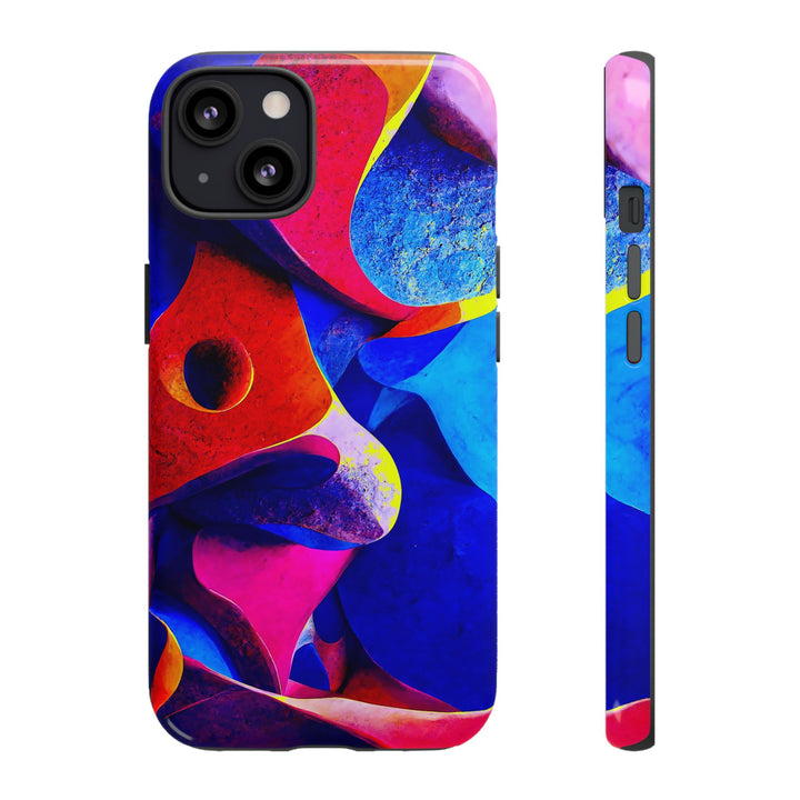 Impact Resistant, Abstract Shapes, Cute Phone Cases for Samsung S24, S23, S22, S21, IPhone 15 pro Iphone 14 pro Iphone 13 IPhone 12 Iphone 11 - Studio40ParkLane