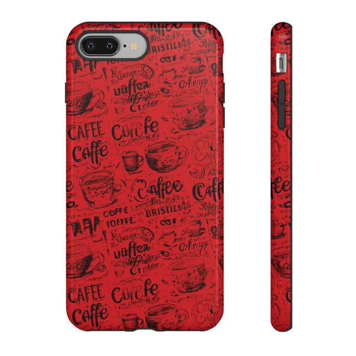 Cute IPhone Case | Red Black Coffee, iPhone 15 Case | iPhone 15 Pro Case, Iphone 14 Case, Iphone 14 Pro Max Case, Protective Iphone Case - Studio40ParkLane