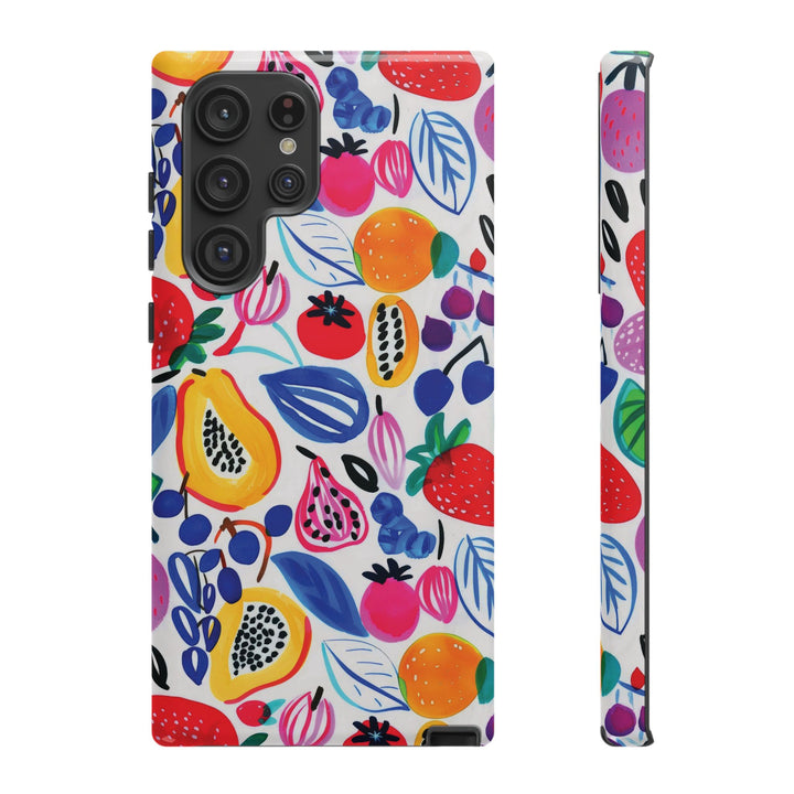 Summer Fruit Cute Tough Phone Case - For Apple iPhone Case 17, 16, 15 Pro Max, 14 Plus, 13 Pro, 12, Samsung Galaxy S26, S25, S24 Plus Ultra - Studio40ParkLane