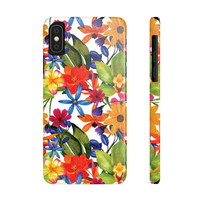 Slim Spring Flowers Gift for Her Cute Phone Cases for Iphone 16 Pro Max | iPhone 15 Case | iPhone 15 Pro Max Case, Iphone 14, 13, 12, 11, 10, 8, 7 - Studio40ParkLane