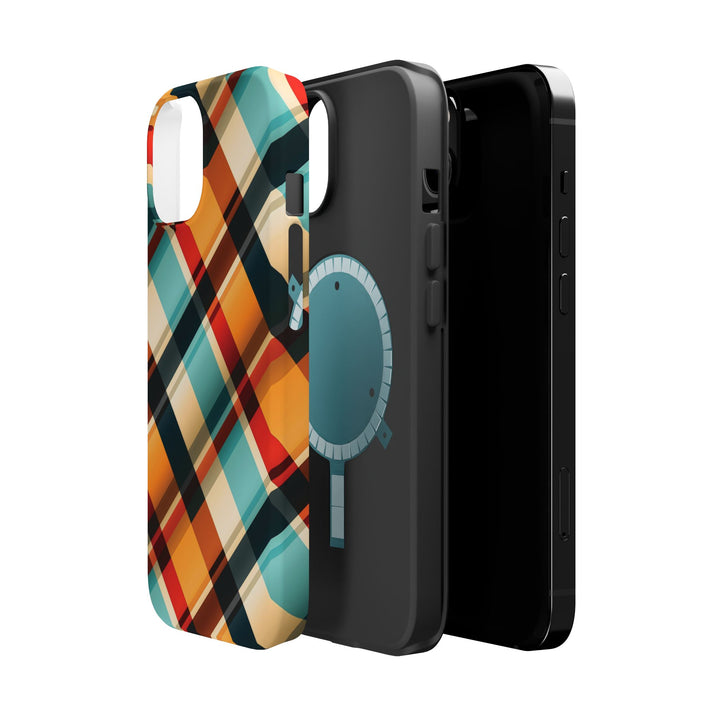 Checkered Plaid Magsafe Gift for Her Cute Phone Case for Iphone, | iPhone 16 | iPhone 15 Pro Max, Iphone 14 Pro Max, 13 12 11 10 9 8 7 - Studio40ParkLane