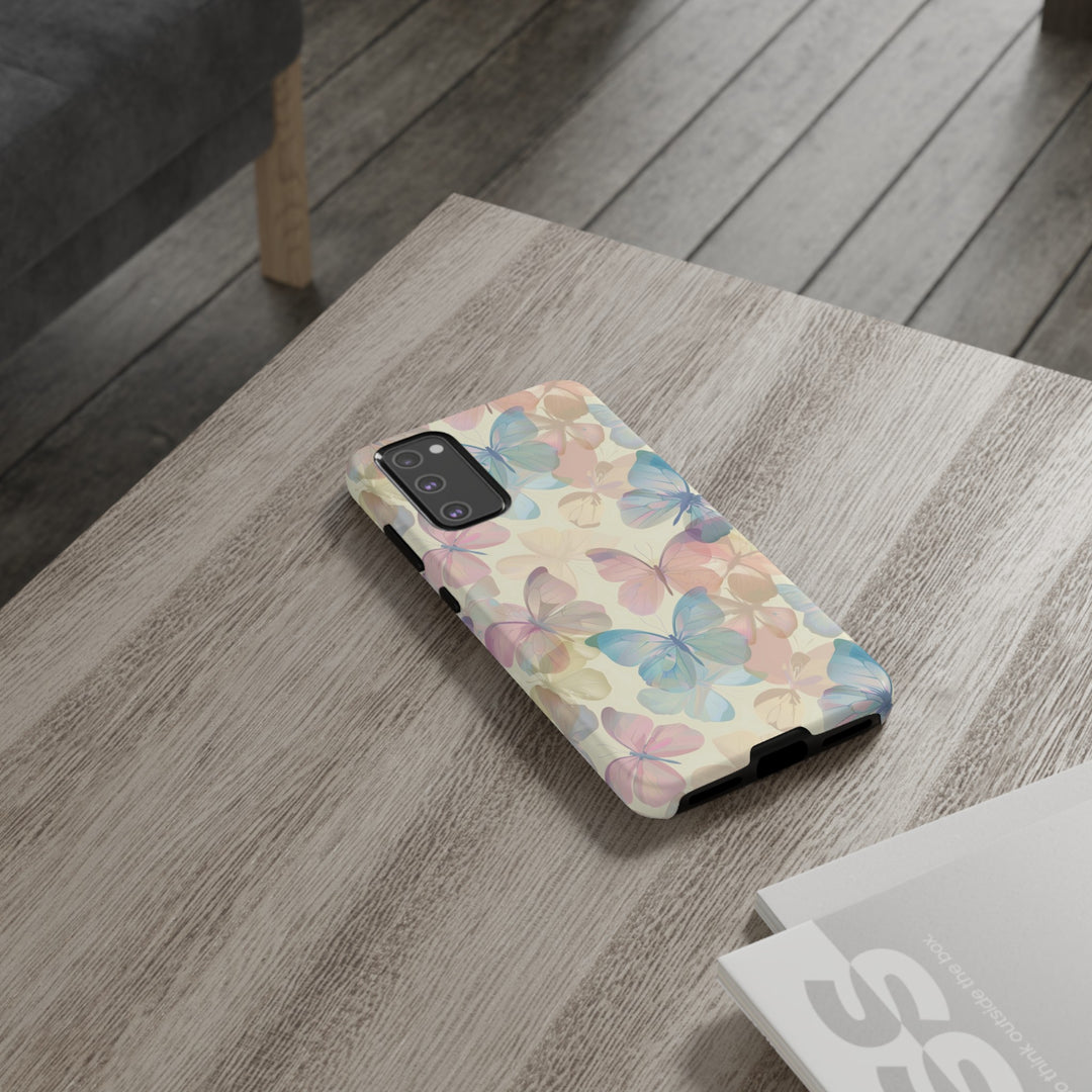 Cute Samsung Case | Cool Iphone Case | Summer Pastel Butterflies, Samsung S24, S23, S22, S21, IPhone 15 Case | Iphone 14 Case, Iphone 13 Case - Studio40ParkLane