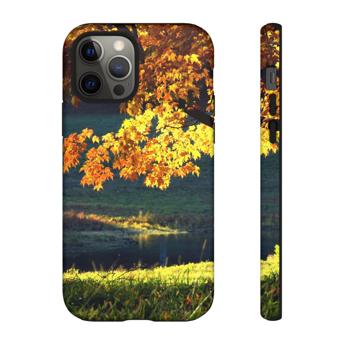 Impact Resistant, Fall Leaves Collage, Cute Phone Cases for Samsung S24, S23, S22, S21, IPhone 15 pro Iphone 14 pro Iphone 13 IPhone 12 Iphone 11