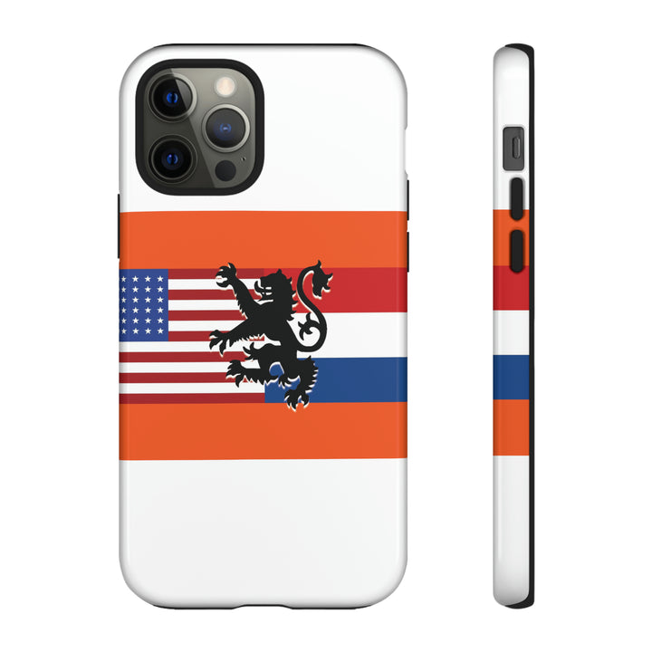 Cute IPhone Case | iPhone 15 Case | iPhone 15 Pro Max Case, Iphone 14 Case, Iphone 14 Pro Max Case IPhone Case for Art Lovers, Dutch US Flag - Studio40ParkLane