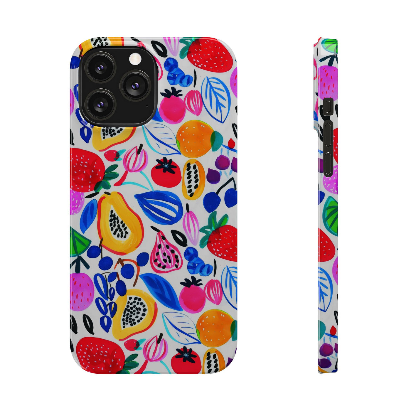 Slim Summer Fruit Cute Phone Cases for Iphone 16 Case | iPhone 15 Case | iPhone 15 Pro Max Case, Iphone 14, Iphone 14 Pro Max, Iphone 13