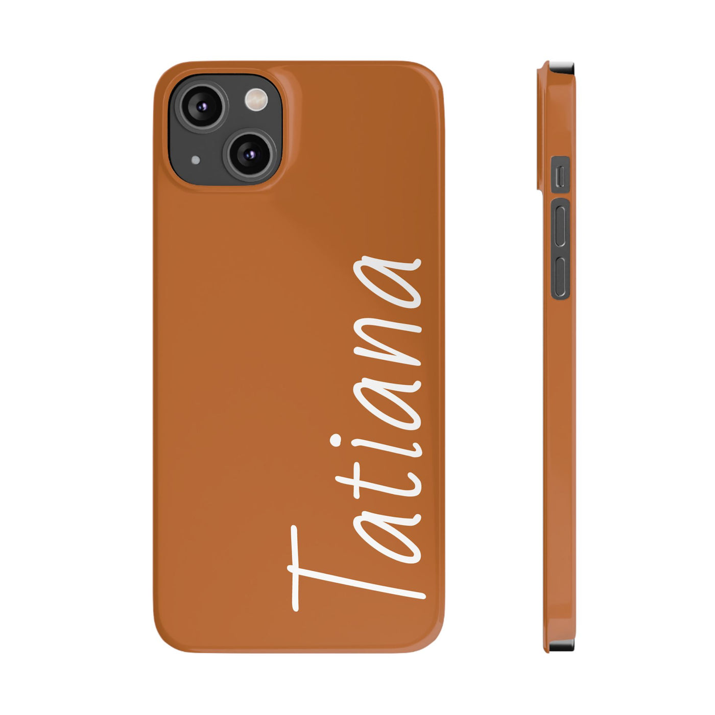 Personalized Initial Name Custom Slim Phone Cases for Iphone 16 Pro Max | iPhone 15 Case | iPhone 15 Pro Max Case, Iphone 14, 13, 12, 11, 10, 8, 7 - Studio40ParkLane