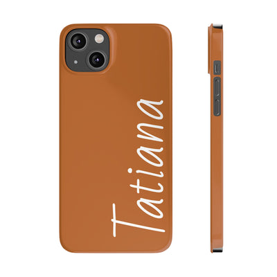 Personalized Initial Name Custom Slim Phone Cases for Iphone 16 Pro Max | iPhone 15 Case | iPhone 15 Pro Max Case, Iphone 14, 13, 12, 11, 10, 8, 7 - Studio40ParkLane