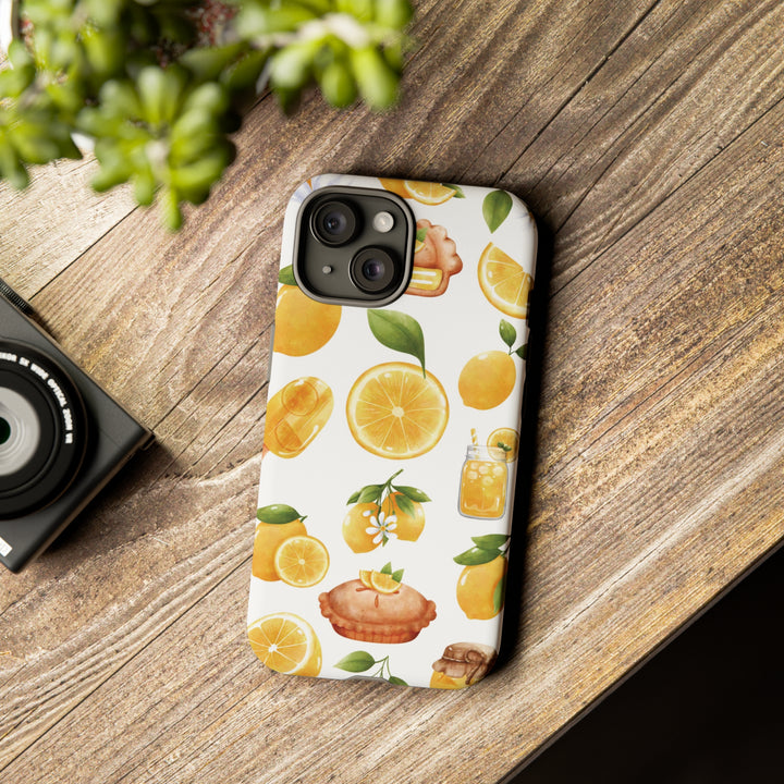 Cute IPhone Case | Summer Fruit Lemon, iPhone 15 Case | iPhone 15 Pro Case, Iphone 14 Case, Iphone 14 Pro Max Case, Protective Iphone Case - Studio40ParkLane