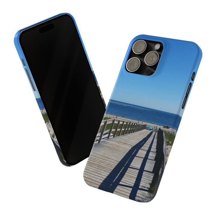 Slim Cute Phone Cases for Iphone - | iPhone 15 Case | iPhone 15 Pro Max Case, Iphone 14 Case, Iphone 14 Pro Max, Iphone 13, Summer Beach Walk - Studio40ParkLane