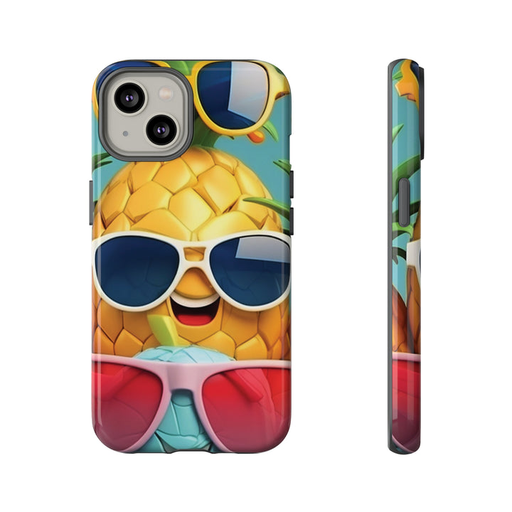 Cute IPhone Case | Summer Pineapple Fruit, iPhone 15 Case | iPhone 15 Pro Case, Iphone 14 Case, Iphone 14 Pro Max Case, Protective Iphone Case - Studio40ParkLane