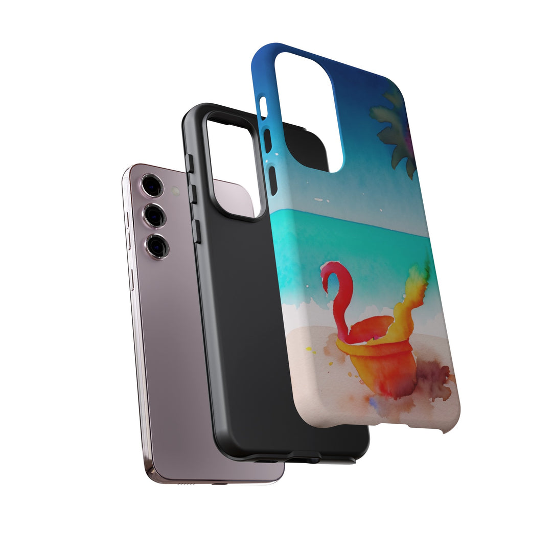 Cute Samsung Case | Cool Iphone Case | Summer Colorful Beach Bucket, Samsung S24, S23, S22, S21, IPhone 15 Case | Iphone 14 Case, Iphone 13 Case - Studio40ParkLane