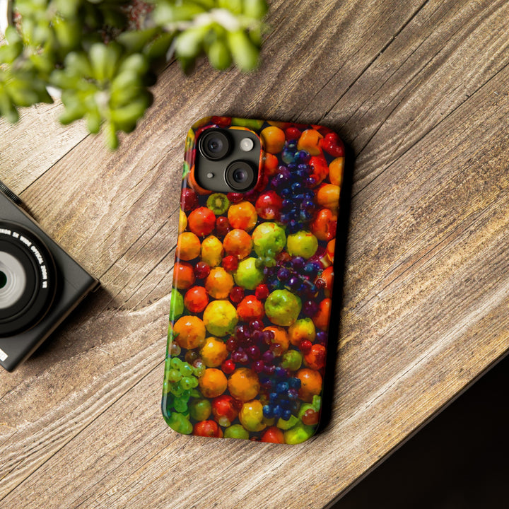 Slim Cute Phone Cases for Iphone | iPhone 15 Case | iPhone 15 Pro Max Case, Iphone 14, Iphone 14 Pro Max, Iphone 13, Summer Assorted Fruits - Studio40ParkLane