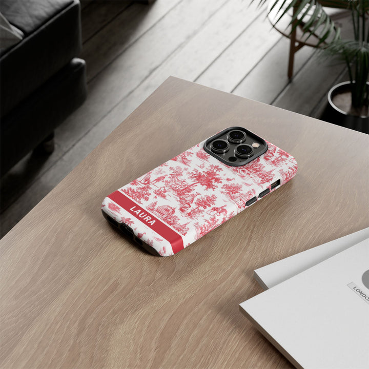 Premium Tough Personalized Initial Custom Gift Cute Phone Cases for Samsung Galaxy S24, S23, S22, S21 Plus, Ultra, Iphone 16, 15, 14 Pro Max - Studio40ParkLane