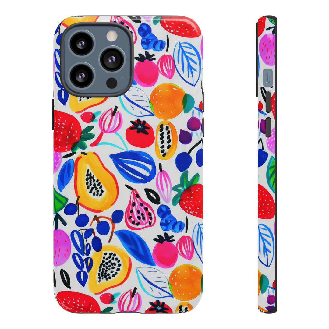 Summer Fruit Cute Tough Phone Case - For Apple iPhone 17, 16 Pro Max, 15 Pro Max, 14 Plus 13 Pro 12, Samsung Galaxy S26, S25, S24 Plus Ultra