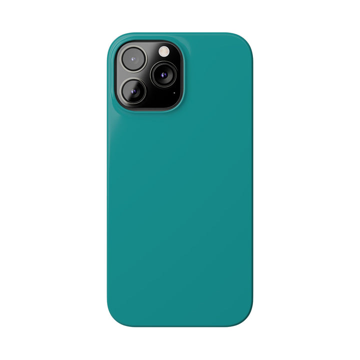 Slim Turquoise Blue Gift for Her Aesthetic Cute Phone Case for Iphone 16 - | iPhone 15 Pro Max Case | iPhone 14 Case 13 12 11 10 9 8 7 - Studio40ParkLane