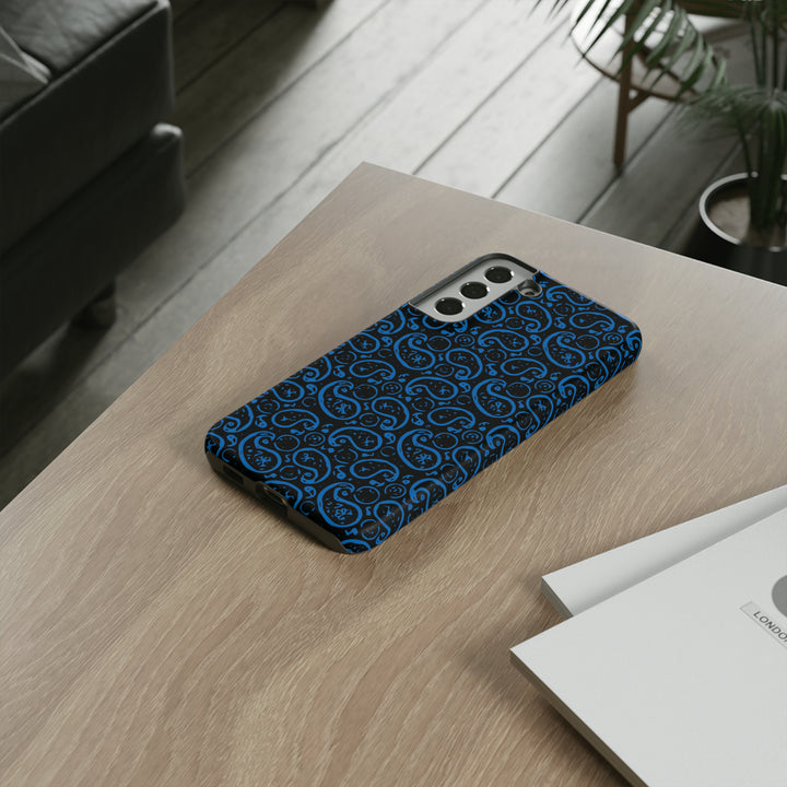 Samsung Galaxy Phone Case | Galaxy S23, S22, S21, S20 | Luxury Case Double Layered | Impact Resistant | Fashionable - Paisley 4 - Studio40ParkLane