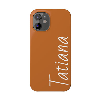 Personalized Initial Name Custom Slim Phone Cases for Iphone 16 Pro Max | iPhone 15 Case | iPhone 15 Pro Max Case, Iphone 14, 13, 12, 11, 10, 8, 7 - Studio40ParkLane