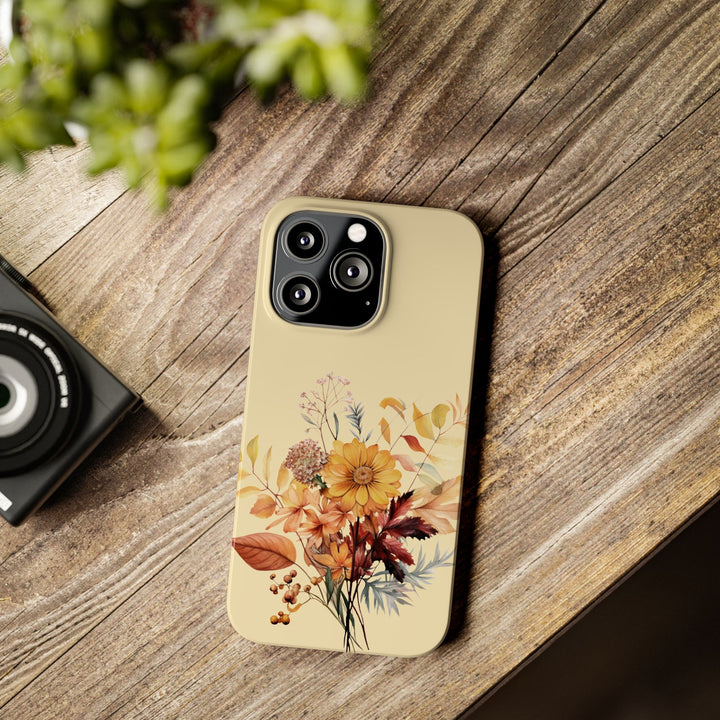 Slim Fall Autumn Leaves Gift for Her Cute Phone Cases for Iphone 16 | iPhone 15 Case | iPhone 15 Pro Max Case, Iphone 14, Iphone 14 Pro Max, Iphone 13, Slim - Studio40ParkLane
