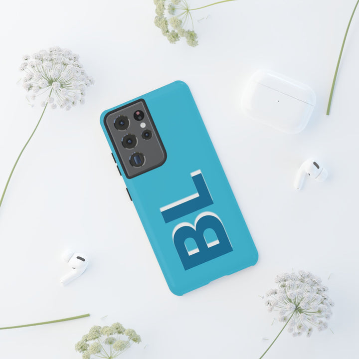 Premium Tough Personalized Initial Custom Gift for Her Cute Phone Cases for Samsung Galaxy S24, S23, S22, S21, S20, Plus, Ultra, Iphone 16, 15, 14, Pro and Max