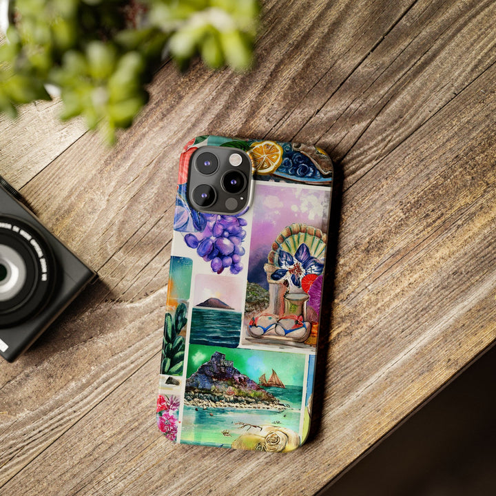 Slim Travel Coquette Collage Cute Phone Cases for Iphone | iPhone 15 Case | iPhone 15 Pro Max Case, Iphone 14, Iphone 14 Pro Max, Iphone 13 - Studio40ParkLane