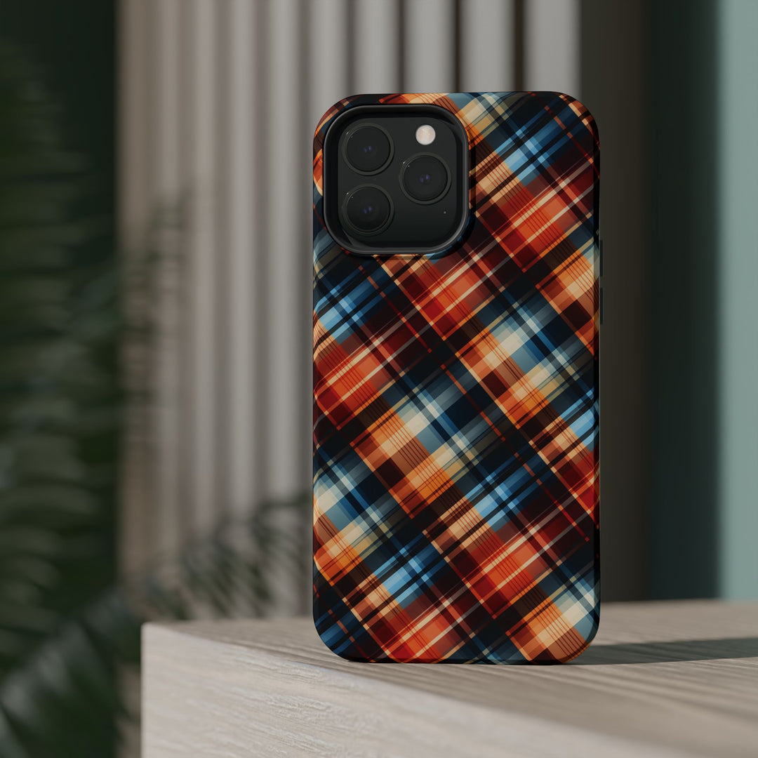 Checkered Plaid Magsafe Gift for Her Cute Phone Case for Iphone, | iPhone 16 | iPhone 15 Pro Max, Iphone 14 Pro Max, 13 12 11 10 9 8 7 - Studio40ParkLane
