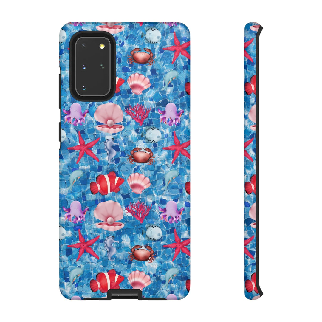 Cute Samsung Phone Case | Aesthetic Samsung Phone Case | Galaxy S23, S22, S21, S20 | Under The Sea, Protective Phone Case - Studio40ParkLane
