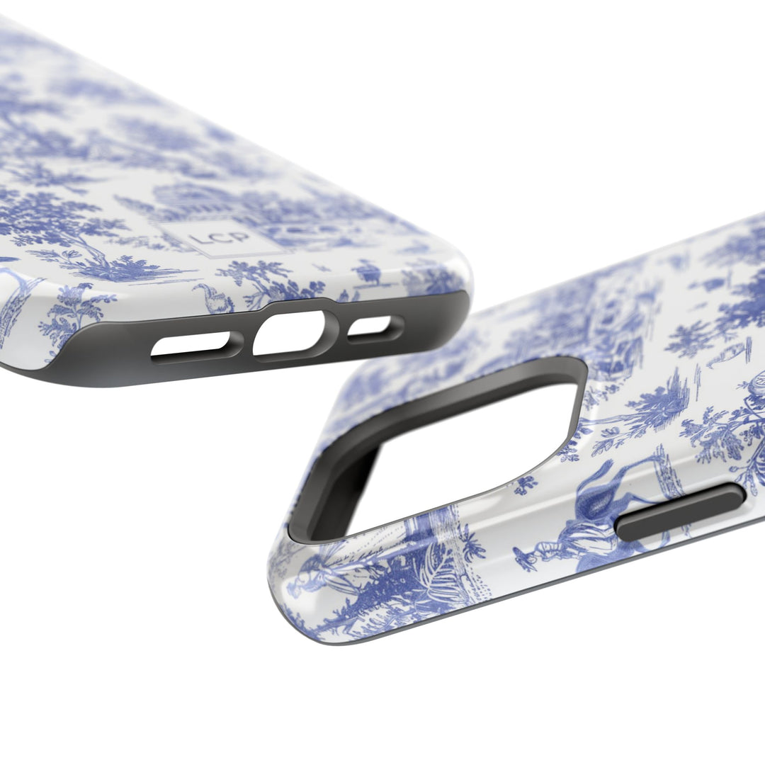 Custom Personalized French Toile Magsafe Phone Case for Iphone 18 - iPhone 17 Pro Max Air Plus 15 14 13 12 11, Samsung Galaxy Phone Cases - Studio40ParkLane