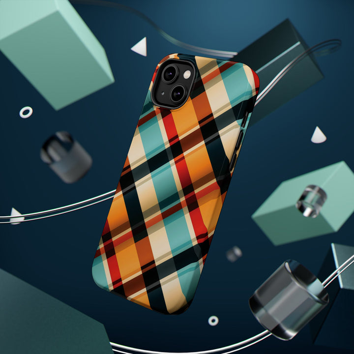 Checkered Plaid Magsafe Gift for Her Cute Phone Case for Iphone, | iPhone 16 | iPhone 15 Pro Max, Iphone 14 Pro Max, 13 12 11 10 9 8 7 - Studio40ParkLane