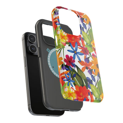 Spring Flowers Magsafe Cute Phone Case for Iphone Gift for Her, iPhone 16 Case iPhone 15 Pro Max Case, Iphone 14, Iphone 14 Pro Max, 13, 12 - Studio40ParkLane