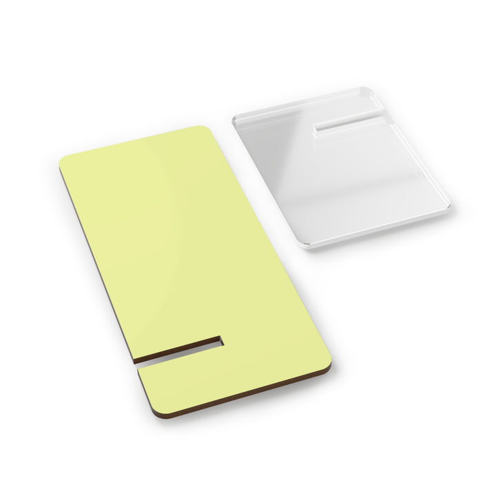 Phone Stand, Soothing Vanilla Yellow Design for Iphones 16, Iphone 15, 14, 13, 12 Samsung Galaxy S24, S23, S22, S21 and Google Pixel 8 - Studio40ParkLane