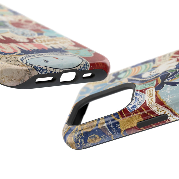 New York Winter Coquette Collage Tough Magsafe Cute Phone Cases for Iphone | iPhone 17 Pro Max Case, Iphone 16, Iphone 15 14 13 12 11 10 9