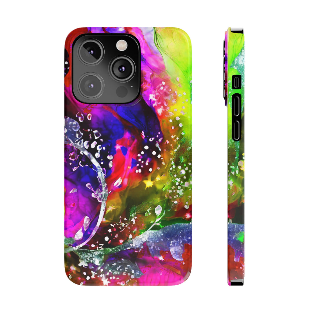 Slim Cute Phone Cases for Iphone | iPhone 15 Case | iPhone 15 Pro Max Case, Iphone 14, Iphone 14 Pro Max, Iphone 13, Summer Marble Feast - Studio40ParkLane