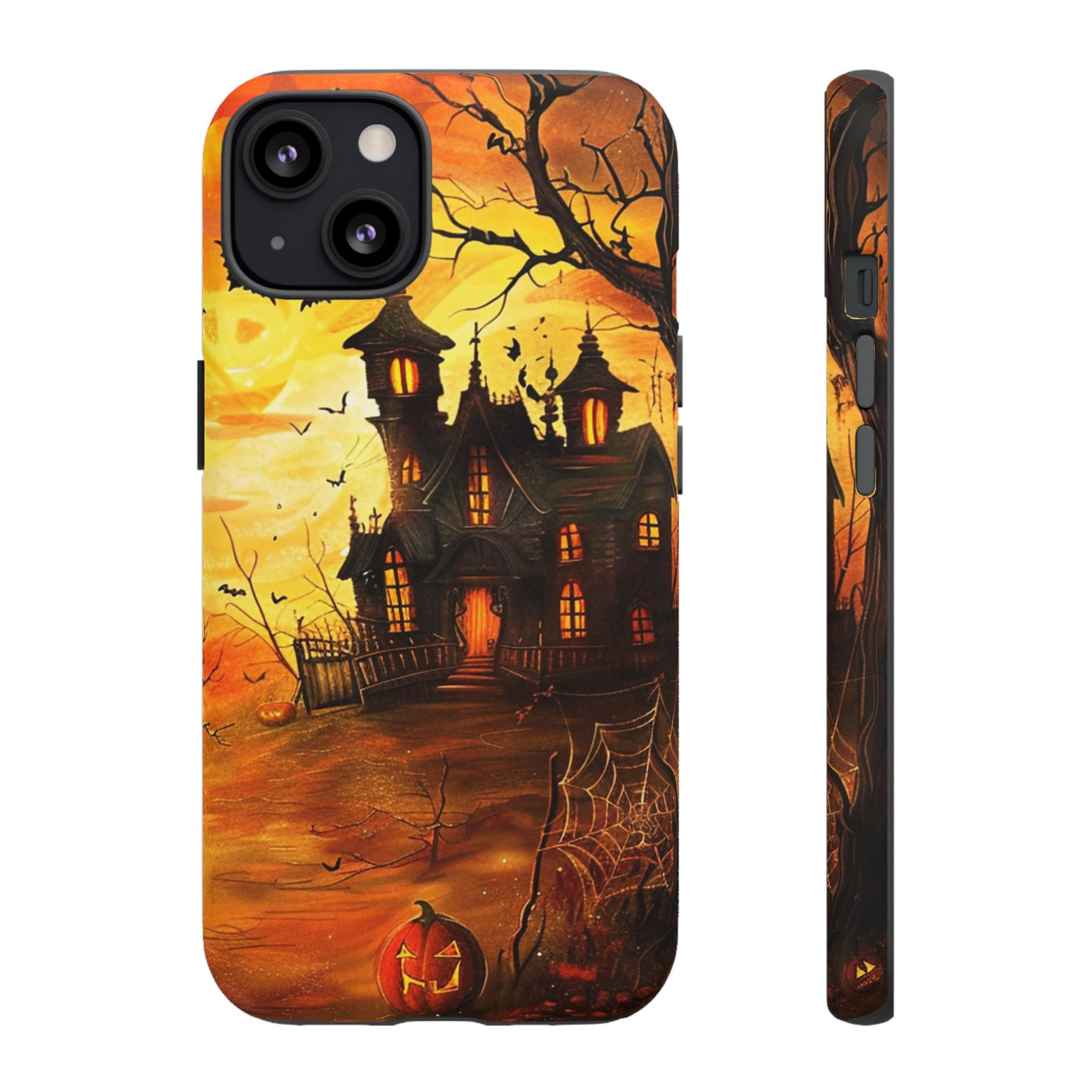 Halloween Spooky Impact Resistant, Cute Phone Cases for Samsung S24, S23, S22, S21, IPhone 15 pro Iphone 14 pro Iphone 13 IPhone 12 Iphone 11