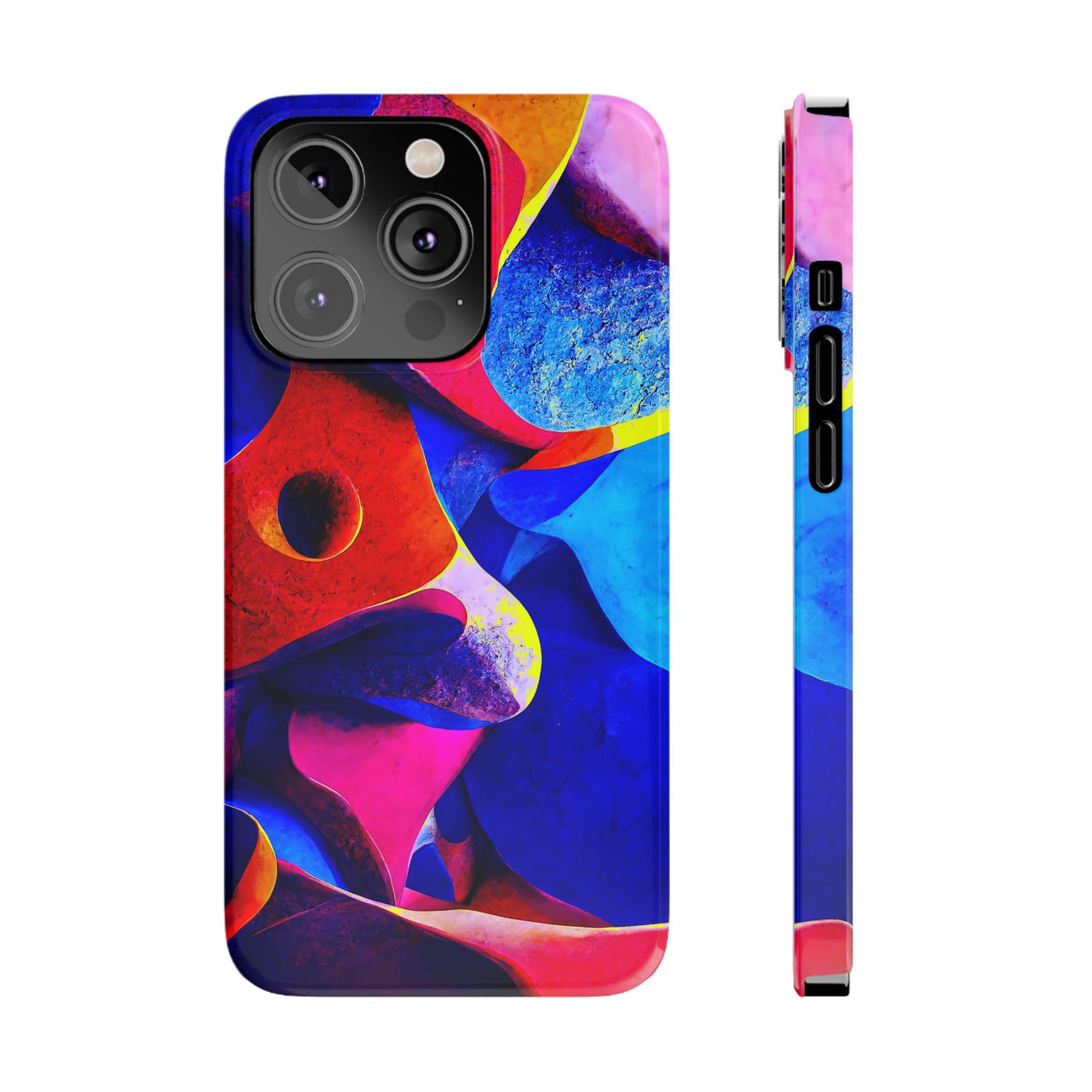 Abstract Shapes Slim Cute Phone Cases for Iphone  | iPhone 15 Case | iPhone 15 Pro Max Case, Iphone 14, Iphone 14 Pro Max, Iphone 13