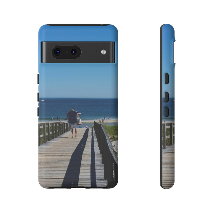 Cute Samsung Case | Cool Iphone Case | Summer Beach Walk, Samsung S24, S23, S22, S21, IPhone 15 Case | Iphone 14 Case, Iphone 13 Case - Studio40ParkLane