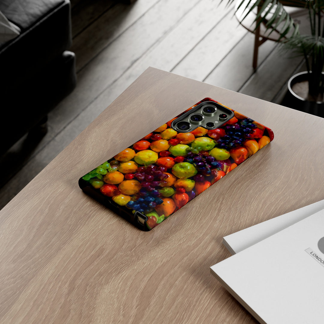 Impact Resistant, Fall Fruit, Cute Phone Cases for Samsung S24, S23, S22, S21, IPhone 15 pro Iphone 14 pro Iphone 13 IPhone 12 Iphone 11 - Studio40ParkLane