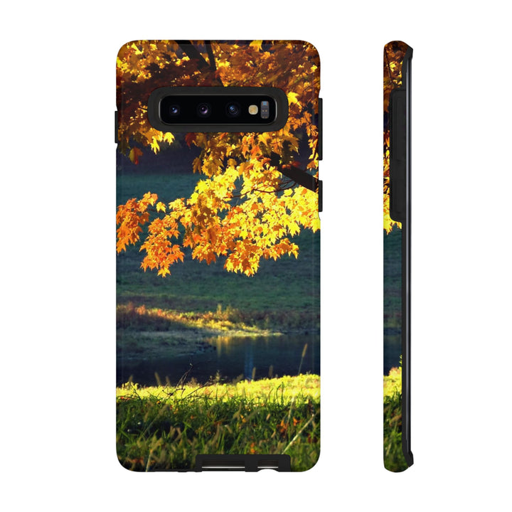 Impact Resistant, Fall Leaves Collage, Cute Phone Cases for Samsung S24, S23, S22, S21, IPhone 15 pro Iphone 14 pro Iphone 13 IPhone 12 Iphone 11 - Studio40ParkLane