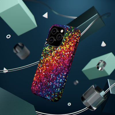 Non Glitter Color Composition Magsafe Cute Phone Case for Iphone Gift for Her,  | iPhone 15 Case | iPhone 15 Pro Max Case, Iphone 14, Iphone 14 Pro Max, Iphone 13, Iphone 16