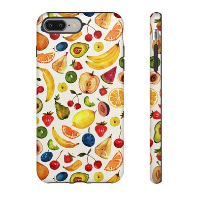 Impact Resistant, Mixed Fruits, Cute Phone Cases for Samsung S24, S23, S22, S21, IPhone 15 pro Iphone 14 pro Iphone 13 IPhone 12 Iphone 11