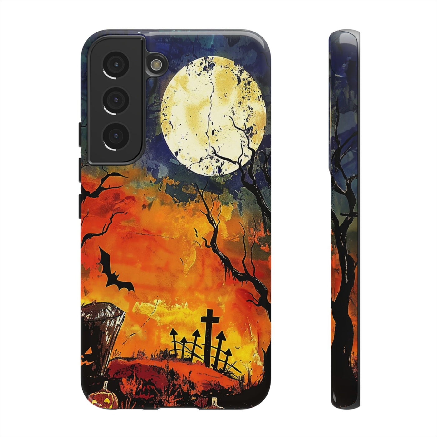 Halloween Gift Impact Resistant, Cute Phone Cases for Samsung S24, S23, S22, S21, IPhone 15 pro Iphone 14 pro Iphone 13 IPhone 12 Iphone 11