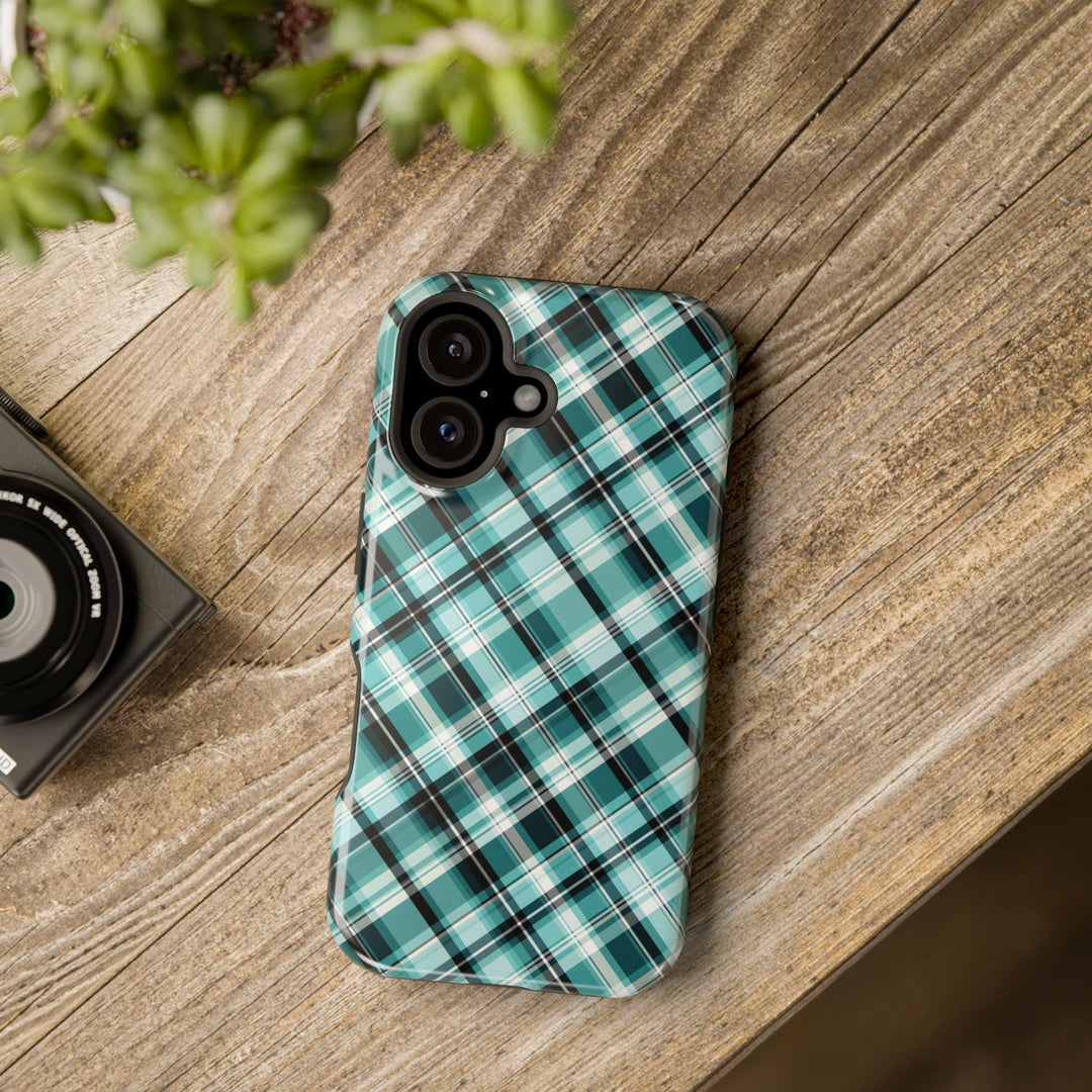 Checkered Plaid Magsafe Gift for Her Cute Phone Case for Iphone, | iPhone 16 | iPhone 15 Pro Max, Iphone 14 Pro Max, 13 12 11 10 9 8 7 - Studio40ParkLane