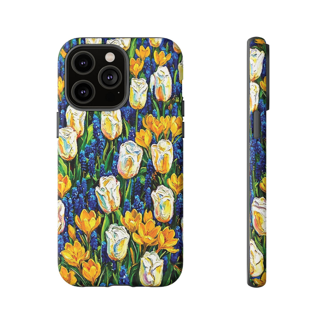 Tough Cute Spring Flowers Phone Case, for IPhone 17 Pro Max | Iphone 17 Air, Iphone 16, IPhone 15, 14 13 12, Samsung Galaxy S26, S25, S24, S23 - Studio40ParkLane