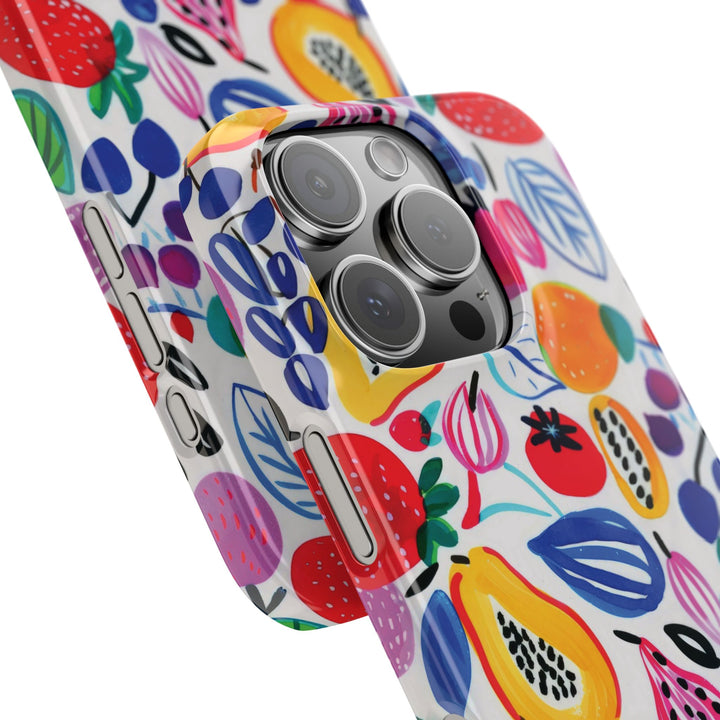 Snap Cute Custom Phone Case, Summer Fruit case for iPhone 18 17 16 15 14 13 12 Pro Max, Samsung S26 S25 S24 S23 Ultra Protective Phone Case - Studio40ParkLane