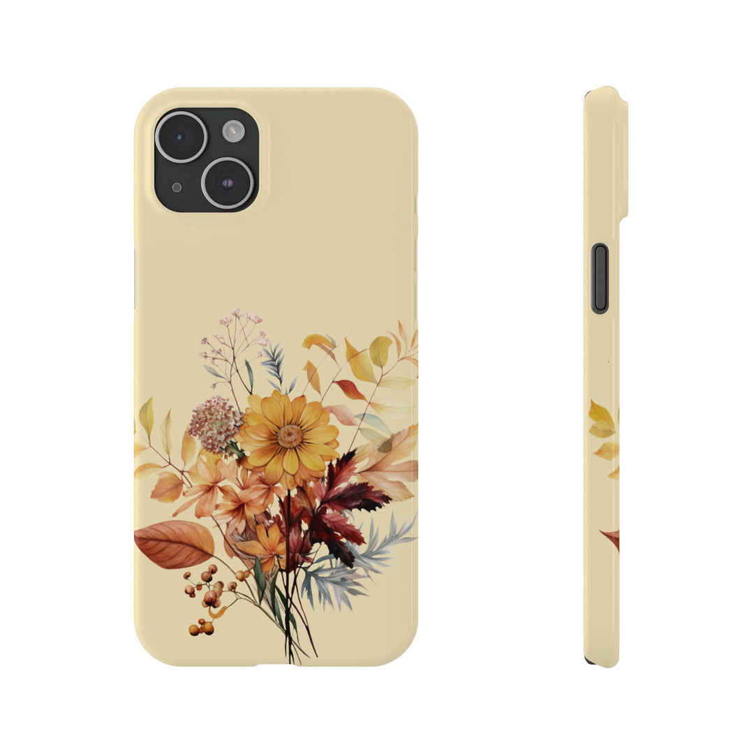 Slim Fall Autumn Leaves Gift for Her Cute Phone Cases for Iphone 16 | iPhone 15 Case | iPhone 15 Pro Max Case, Iphone 14, Iphone 14 Pro Max, Iphone 13, Slim - Studio40ParkLane
