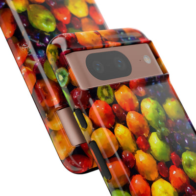 Impact Resistant, Fall Fruit, Cute Phone Cases for Samsung S24, S23, S22, S21, IPhone 15 pro Iphone 14 pro Iphone 13 IPhone 12 Iphone 11