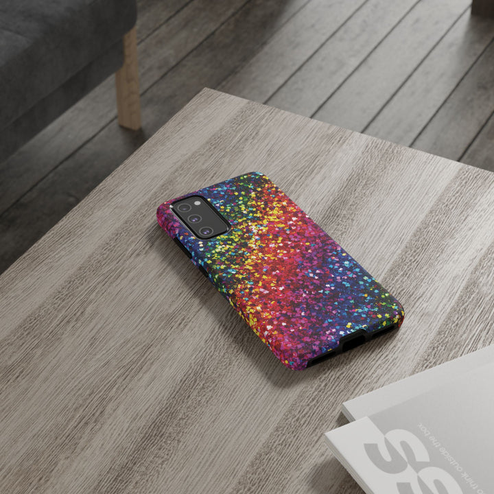 Premium Tough Muted Non - Glitter Color Composition Cute Phone Case, for IPhone 16 pro Max | Iphone 15, Iphone 14, 13, Samsung Galaxy S25, S24 - Studio40ParkLane